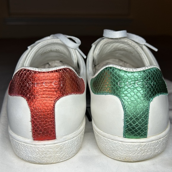 Gucci Ace Embroidered Snake men’s Sneakers. Size US 10. - Picture 15 of 15